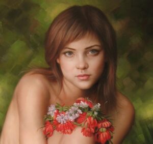 Female Nude Canvas Prints