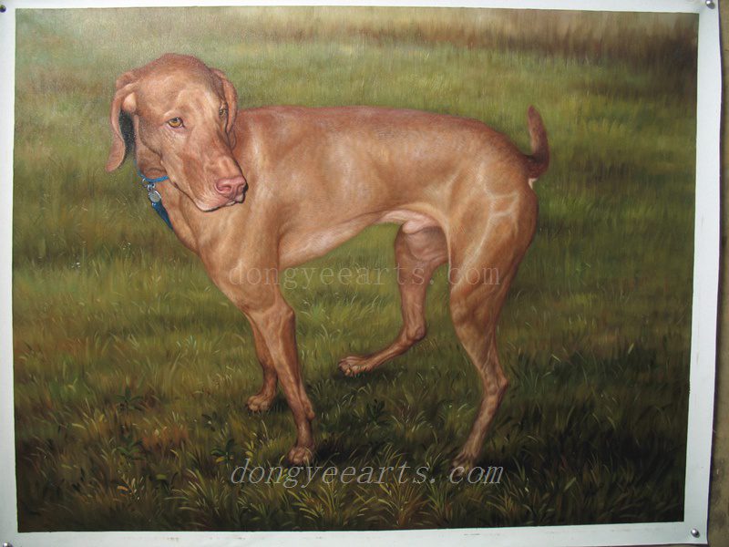 Accept custom pet portrait paintings from your photo