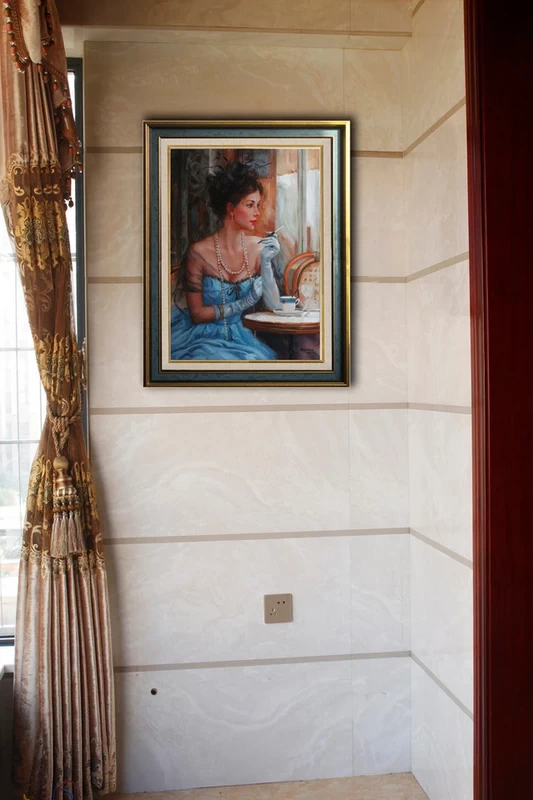 Beauty portrait after Konstantin Razumkov 51x71cm - by | Dongyeearts | Hand-Painted Oil on Canvas & Limited Art Prints Modern art oil on canvas beauty portrait after Konstantin Razumkov Repro oil painting 51x71cm