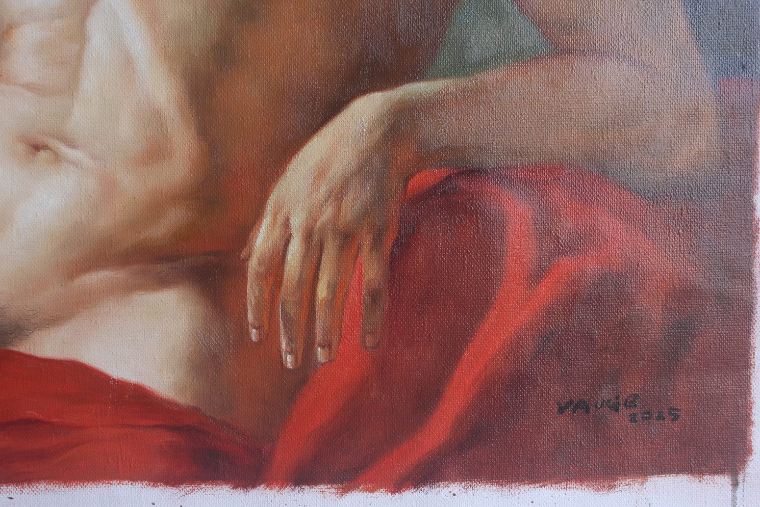 Male torso in profile after Theodore Gericault 20″x24″ - by | Dongyeearts | Hand-Painted Oil on Canvas & Limited Art Prints Discover an male nude oil on canvas painting male torso in profile after Theodore Gericault 20″x24″ from Dongyeearts.