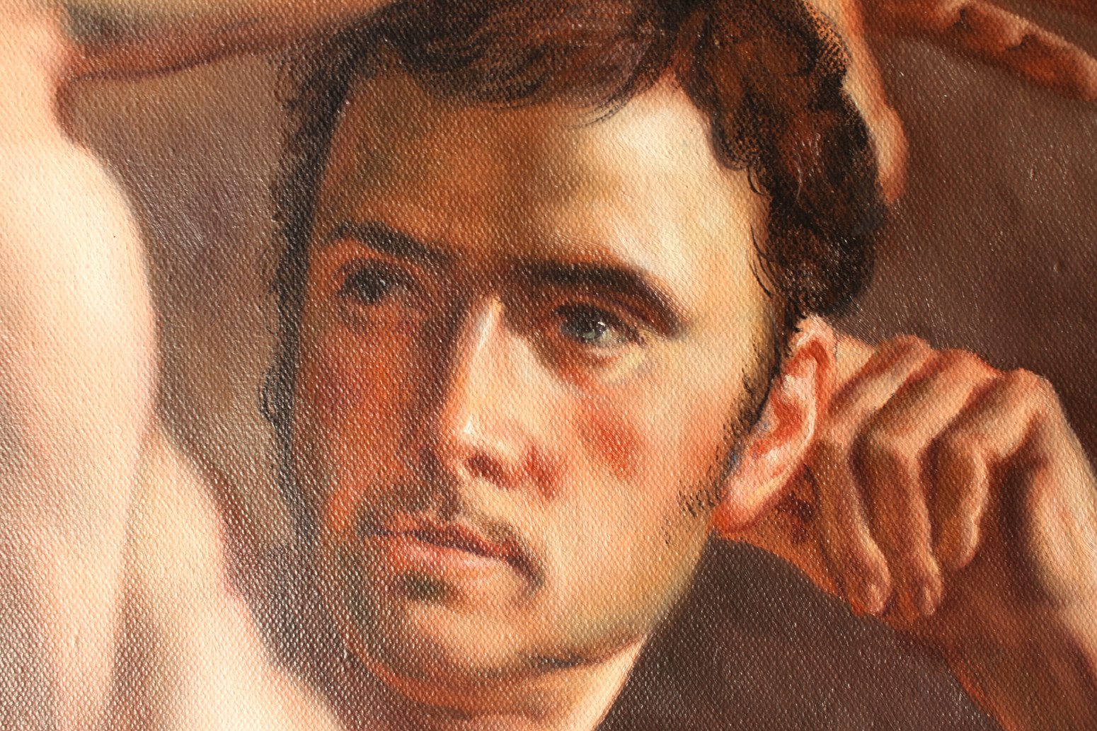 Male nude half length after Theodore Gericault 24″x36″ - by | Dongyeearts | Hand-Painted Oil on Canvas & Limited Art Prints Discover oil painting on canvas male nude half length after Theodore Gericault 24″x36″ from Dongyeearts.