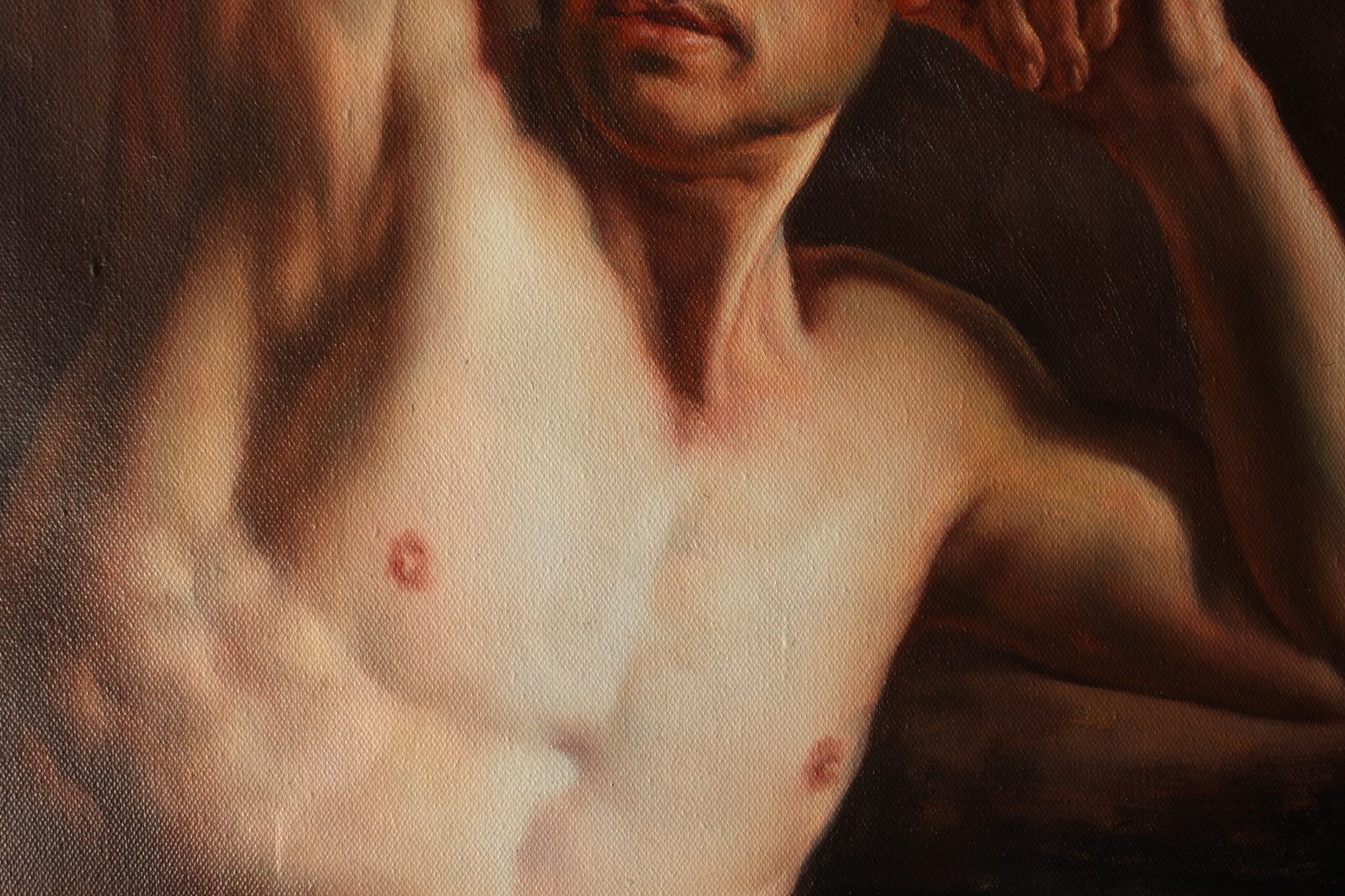 Male nude half length after Theodore Gericault 24″x36″ - by | Dongyeearts | Hand-Painted Oil on Canvas & Limited Art Prints Discover oil painting on canvas male nude half length after Theodore Gericault 24″x36″ from Dongyeearts.