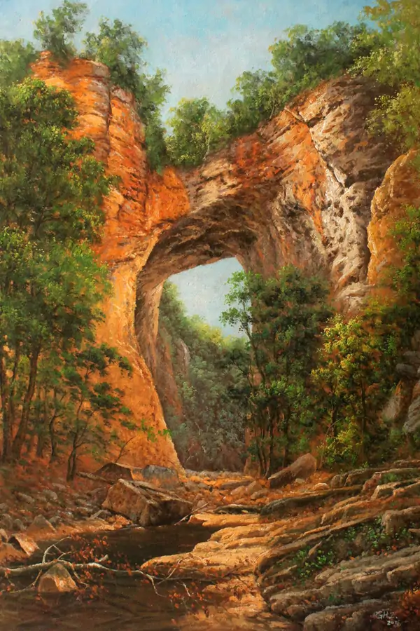 landscape reproductions oil painting on canvas