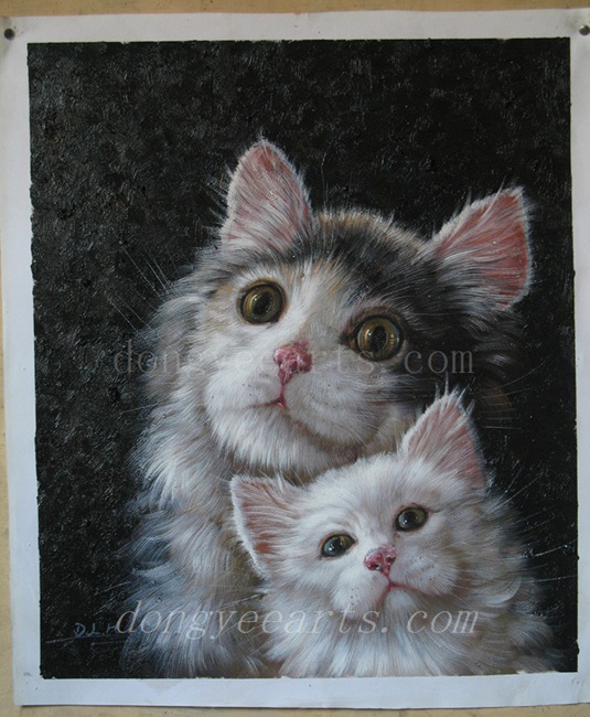A Custom Pet Portrait Is More Than Decoration — It’s a Memory That Stays Oil Painting on Canvas by | Dongyeearts | Hand-Painted Oil on Canvas & Limited Art Prints