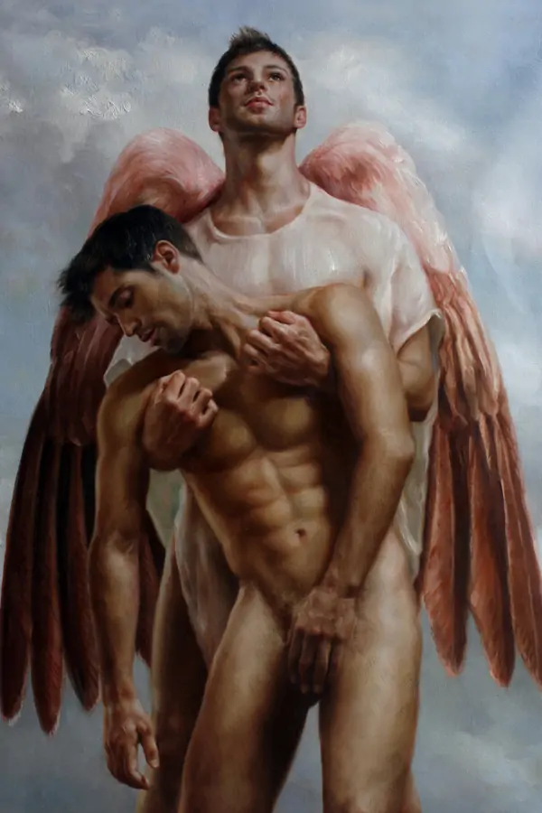 nude couple paintings art prints