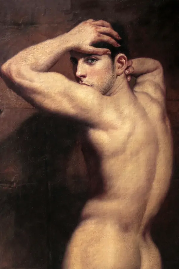 original male nude paintings oil on canvas