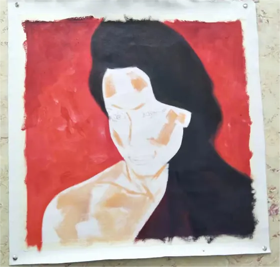 custom portrait oil painting process-2